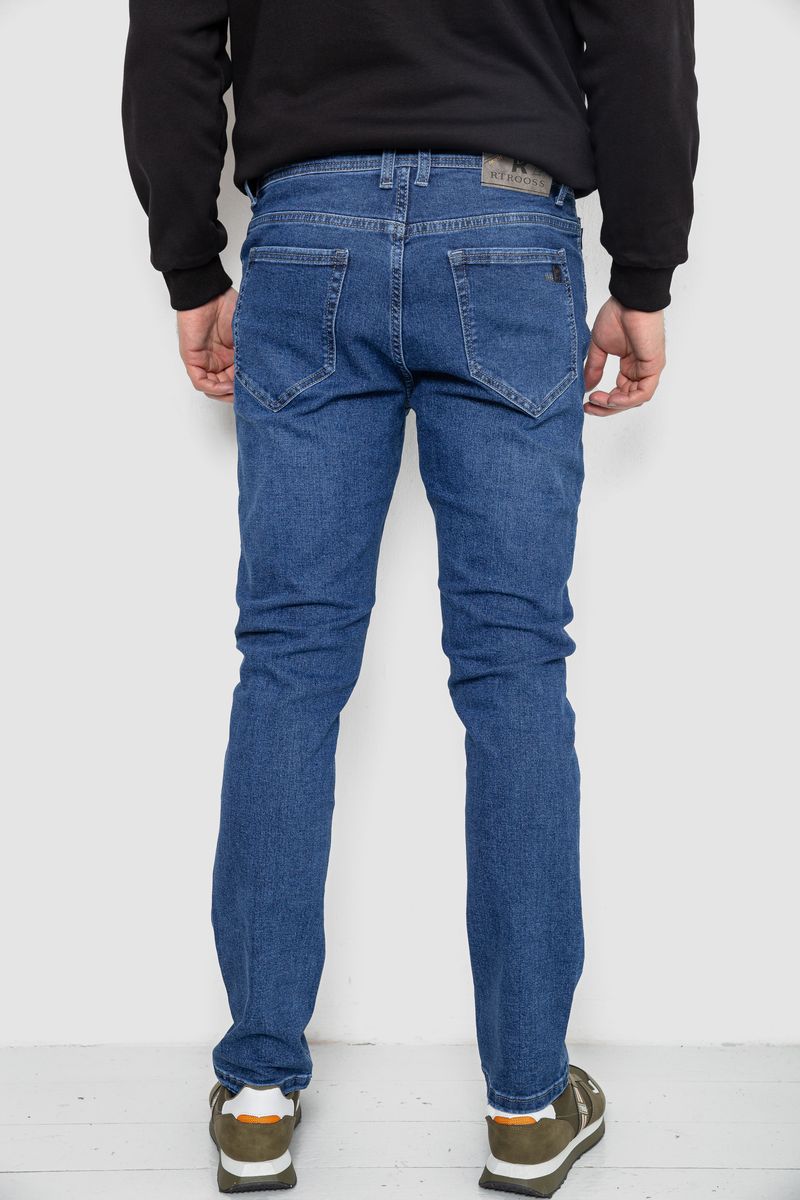Джинсы мужские демисезонные, цвет синий, 243R8047 — изображение 4