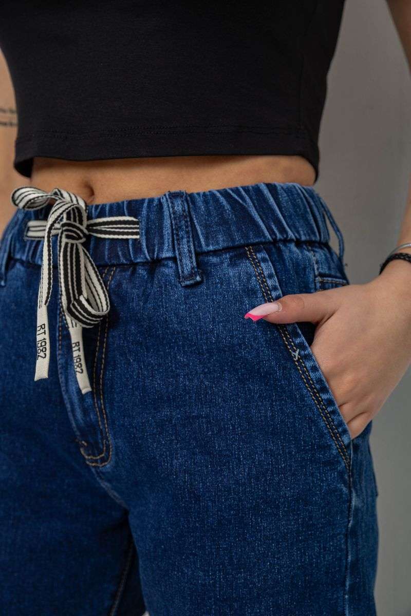 Джинсы женские, цвет синий, 244R8065-1 — изображение 5