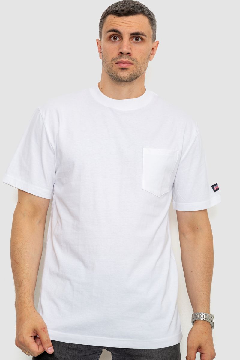 Футболка мужская однотонная