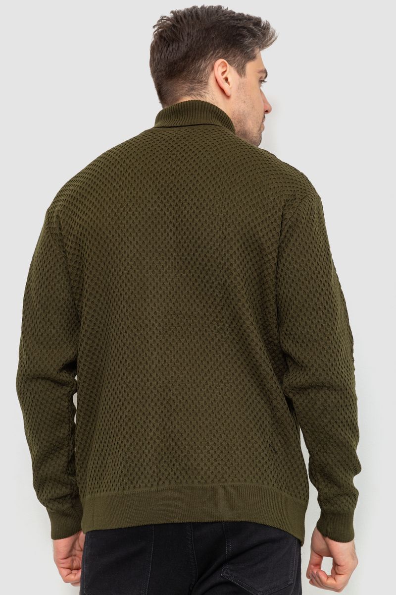 Гольф мужской, цвет хаки, 161R845 — изображение 4