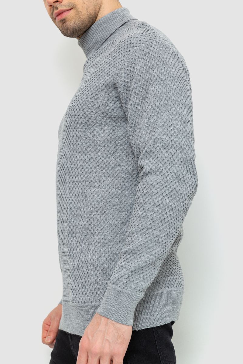 Гольф мужской, цвет серый, 161R845 — изображение 4