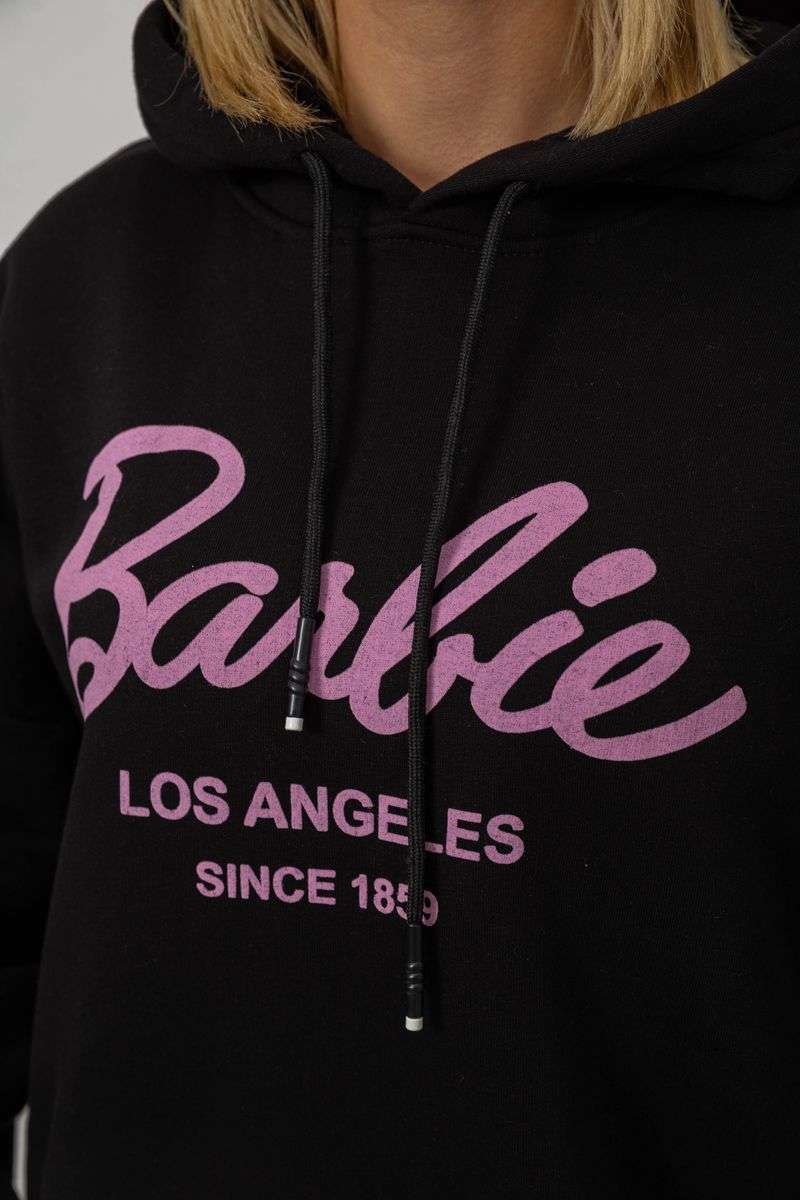 Худи женский утепленный, цвет черный, 244RK707 — изображение 6