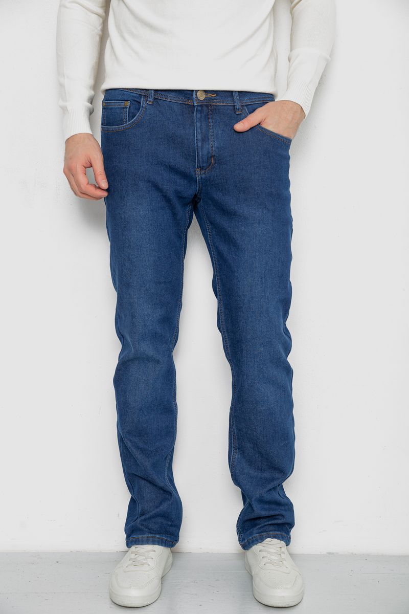 Джинсы мужские на флисе