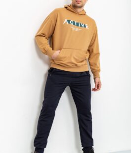 Худи мужской, цвет бежевый, 131R153184