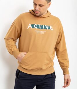 Худи мужской, цвет бежевый, 131R153184