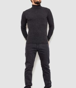 Гольф мужской, цвет темно-серый, 161R857