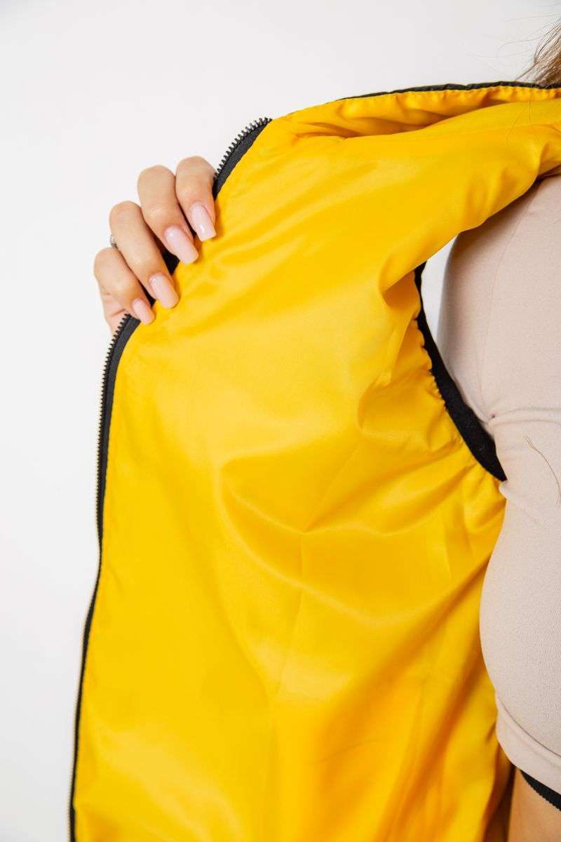 Жилетка женская дутая, цвет черный, 102R380 — изображение 5