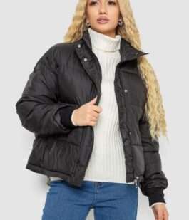 Куртка женская демисезонная, цвет черный, 244R1508