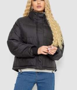 Куртка женская демисезонная, цвет черный, 244R1508