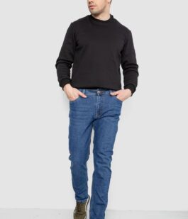 Джинсы мужские демисезонные, цвет синий, 243R8058