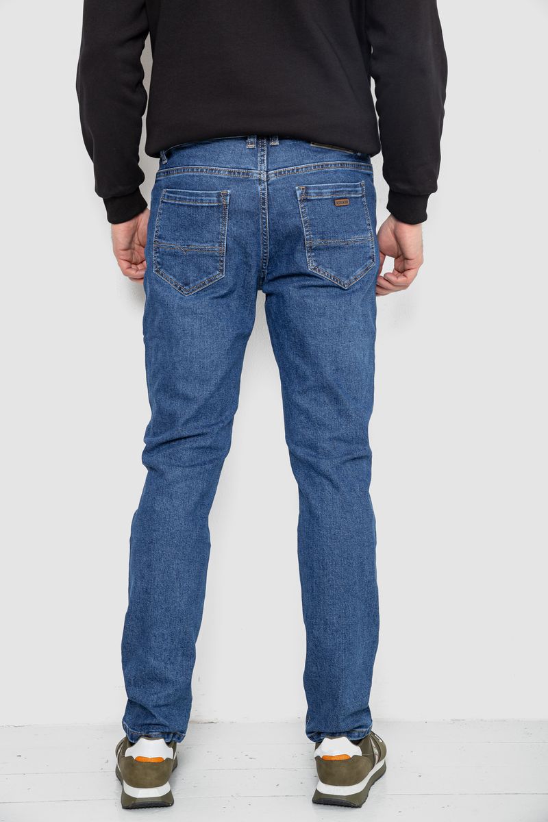 Джинсы мужские демисезонные, цвет синий, 243R8058 — изображение 4
