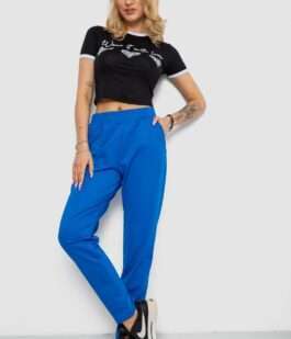 Штаны женские, цвет электрик, 238R318