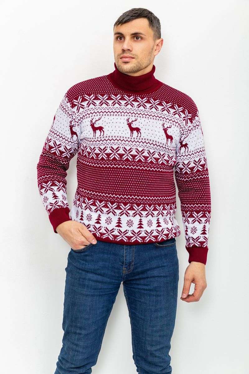 Свитер-гольф мужской