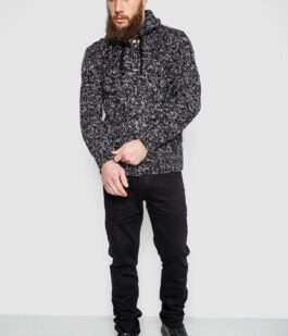 Свитер мужской, цвет черный, 214R10303