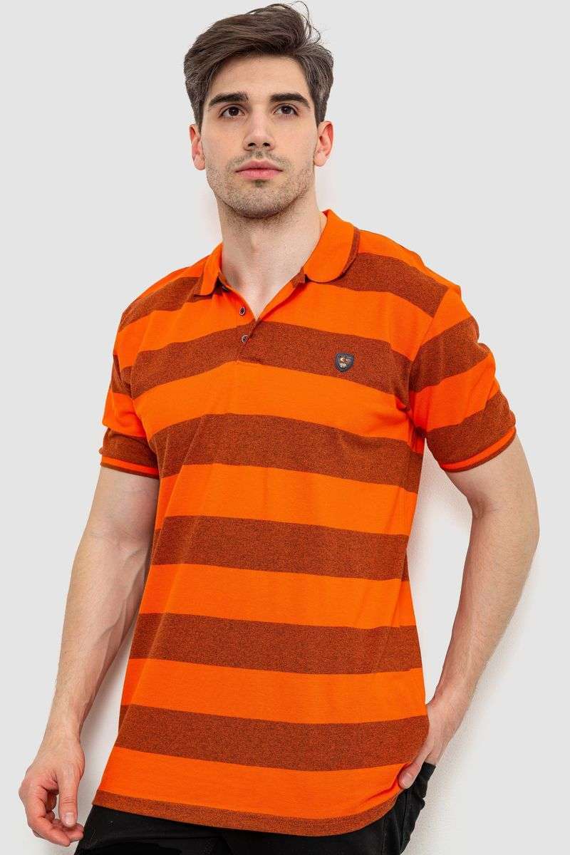 Поло мужское в полоску