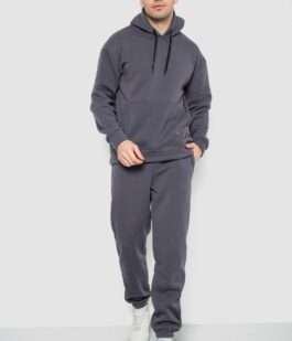 Спорт костюм мужской на флисе, цвет серый, 190R235