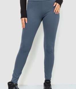 Лосины в рубчик, цвет темно-серый, 241R100