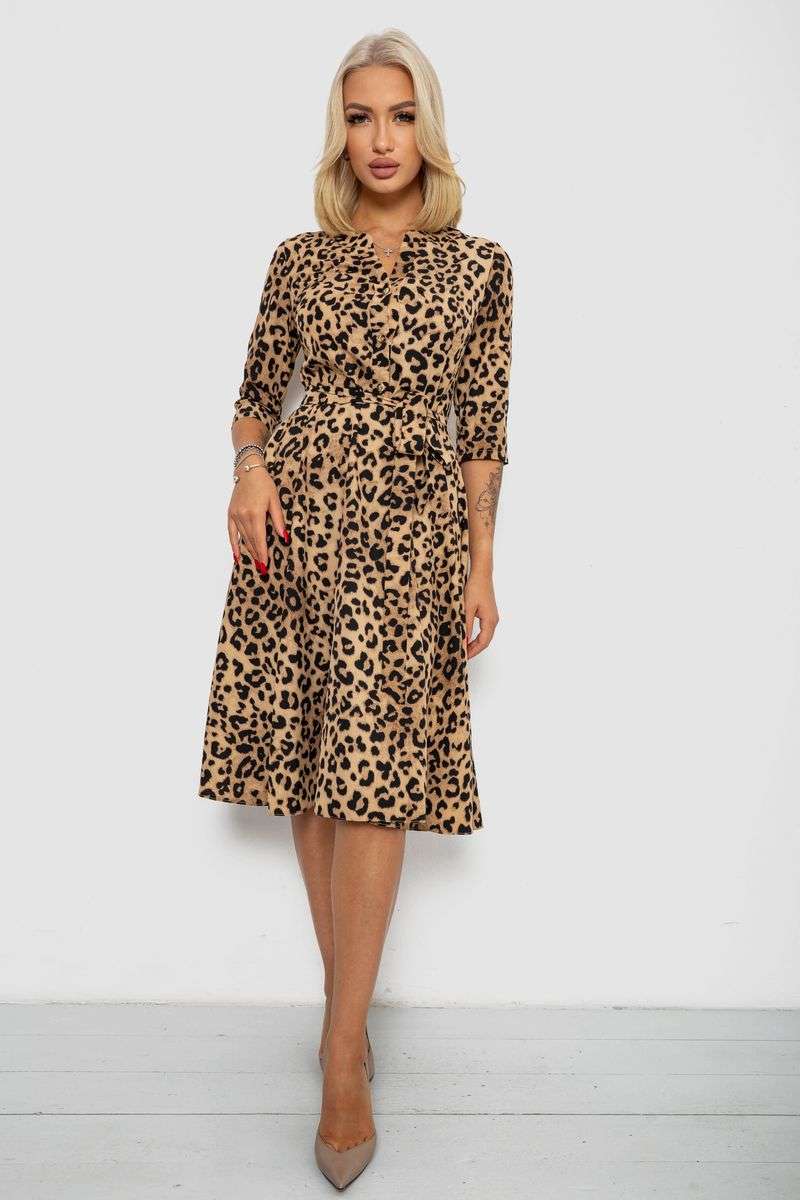 Платье софт с принтом