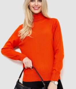 Гольф женский, цвет оранжевый, 244R2026-1