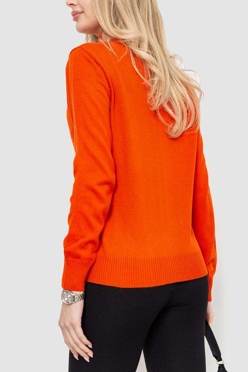 Гольф женский, цвет оранжевый, 244R2026-1 — изображение 4