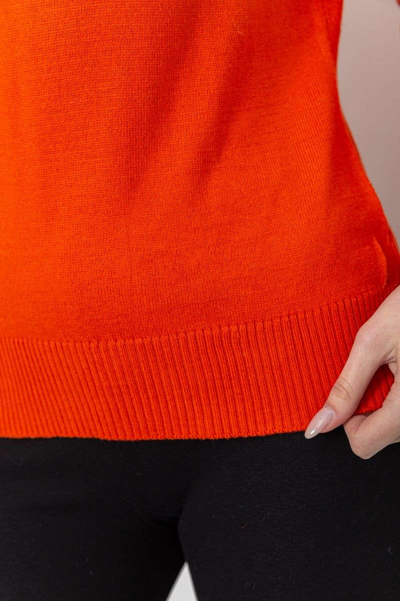 Гольф женский, цвет оранжевый, 244R2026-1 — изображение 5