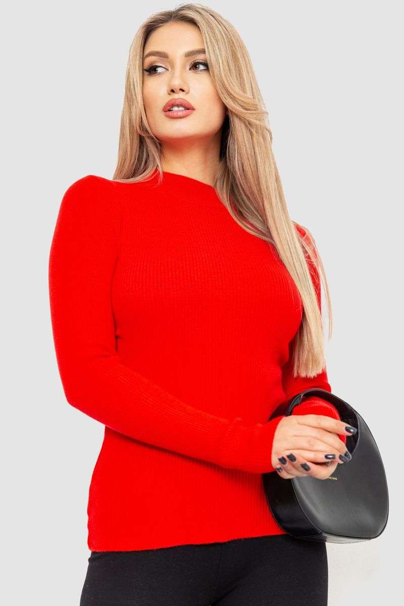 Водолазка женская в рубчик