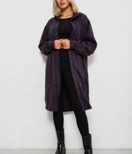 Кардиган женский в клетку, цвет синий, 257R233-3