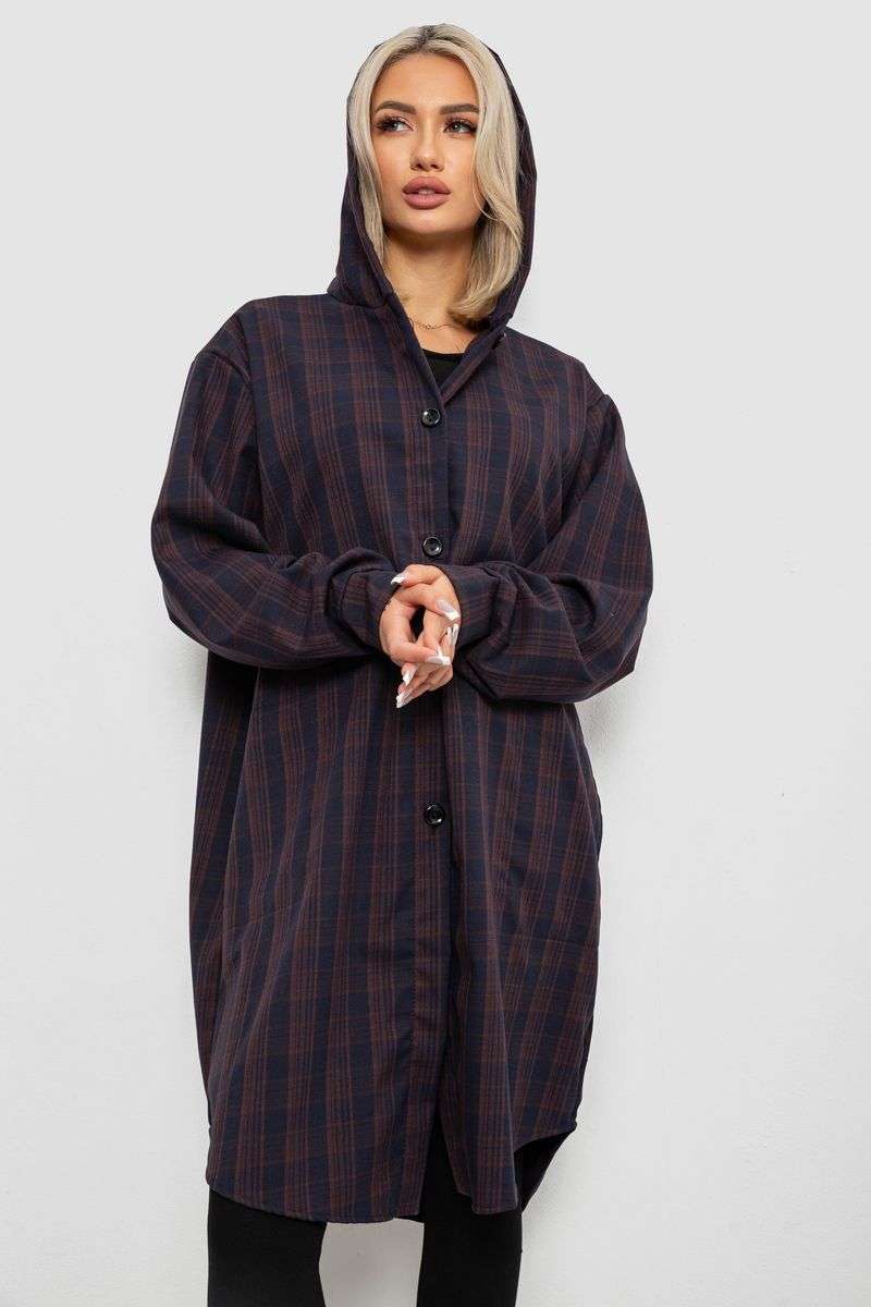 Кардиган женский в клетку