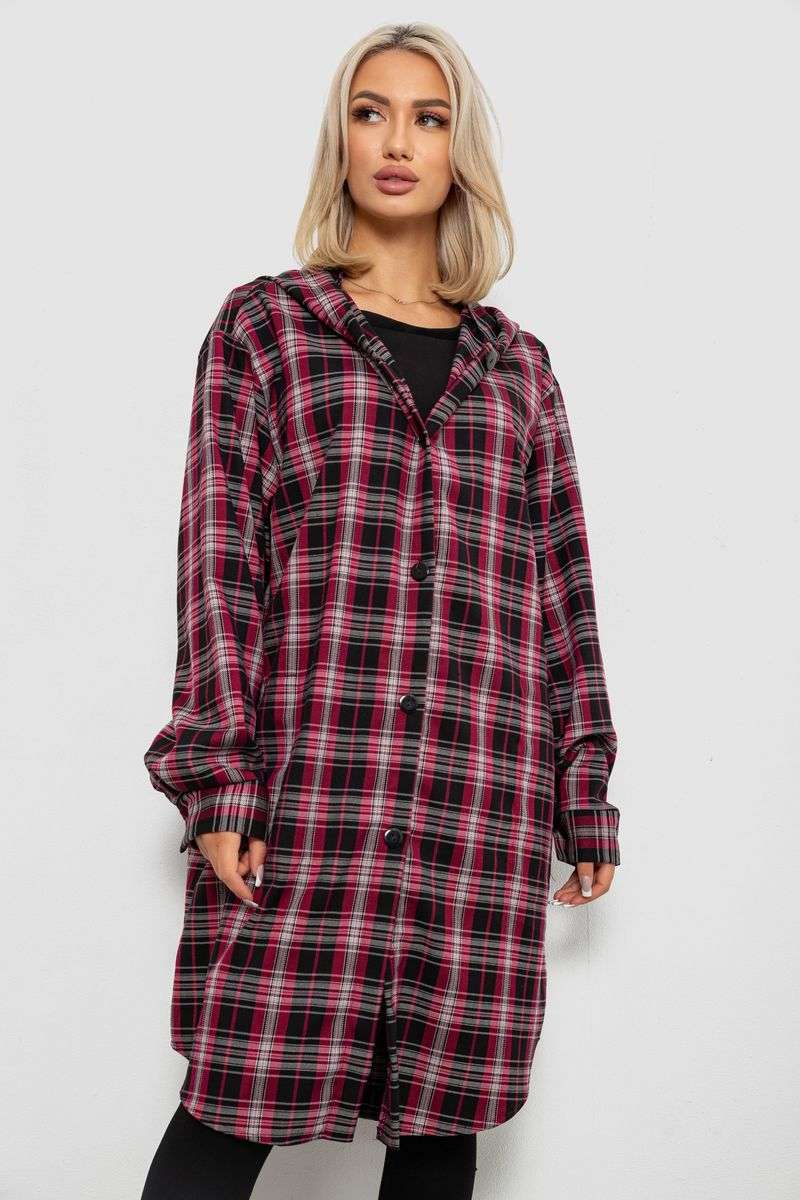 Кардиган женский в клетку