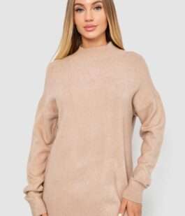 Свитер женский шерстяной, цвет бежевый, 244R0390