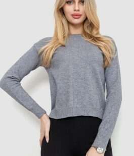 Свитер женский, цвет серый, 244R2027