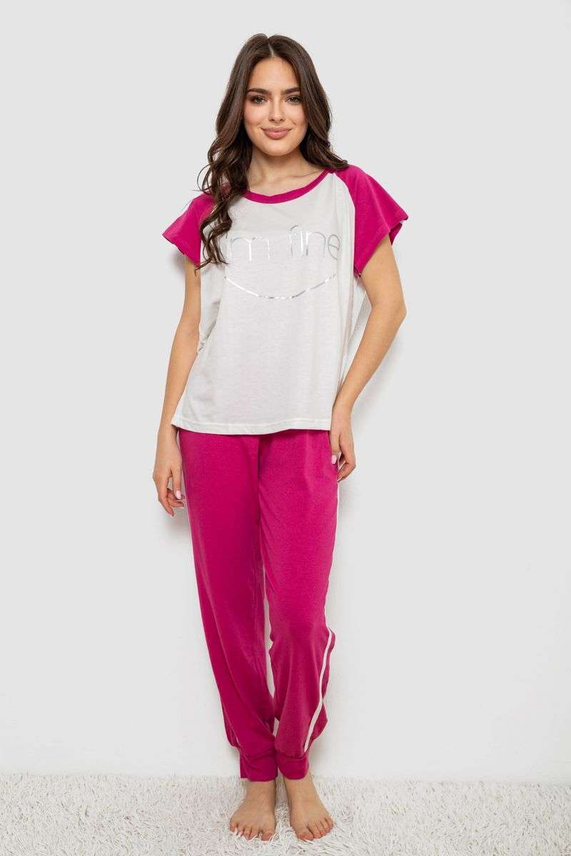 Пижама женская с принтом