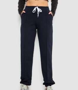 Спорт штани женские, цвет темно-синий, 247R4670-1