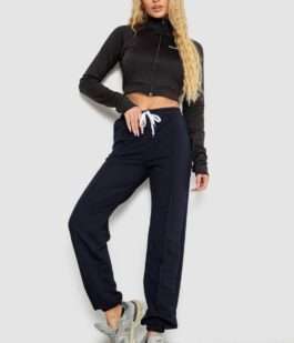 Спорт штани женские, цвет темно-синий, 247R4670-1