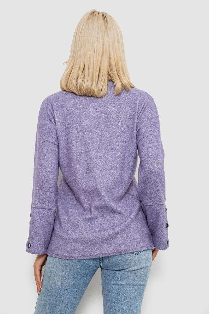 Гольф женский, цвет сиреневый, 257R111 — изображение 4