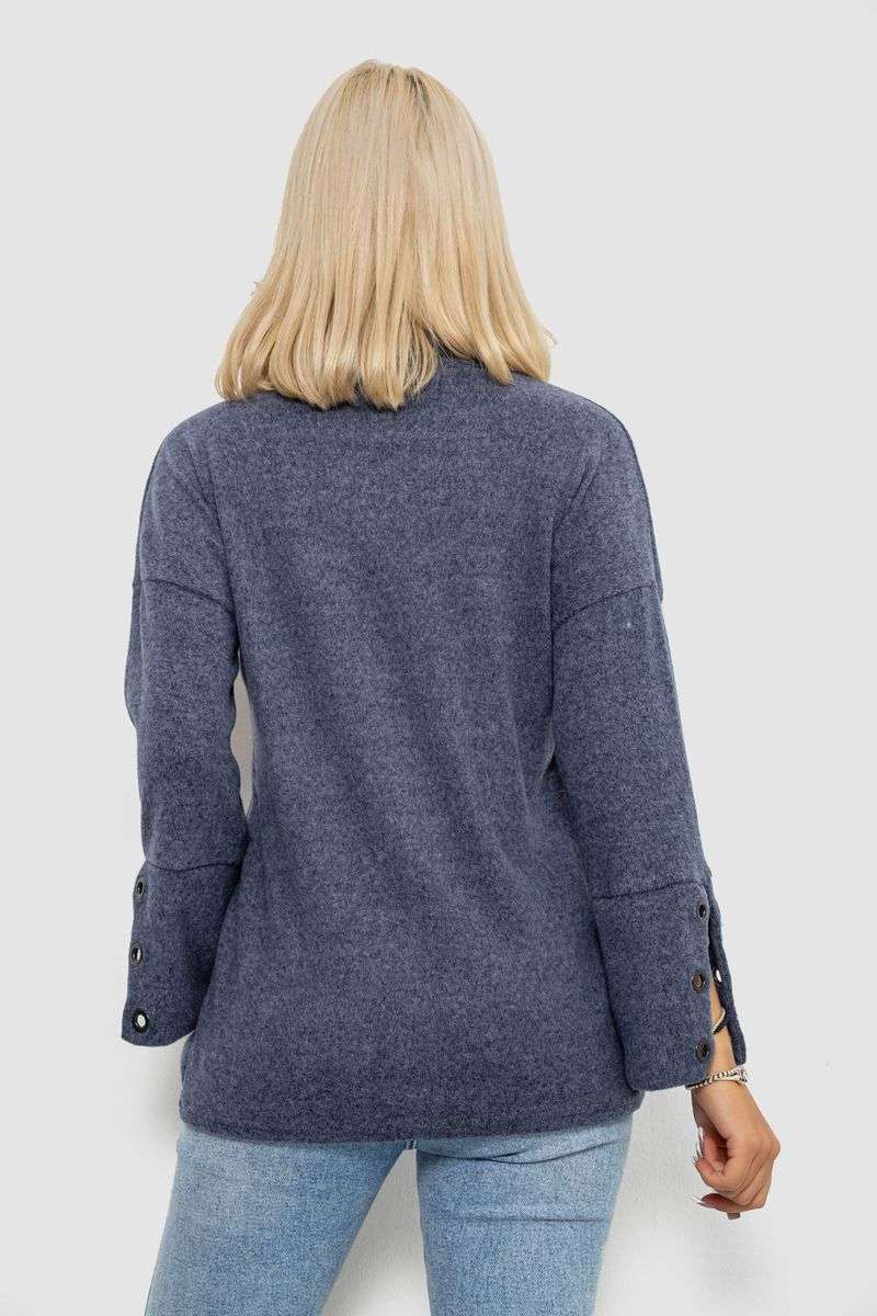 Гольф женский, цвет джинс, 257R111 — изображение 4