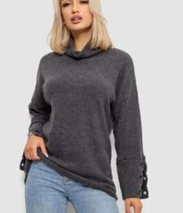 Гольф женский, цвет темно-серый, 257R111