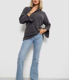 Гольф женский, цвет темно-серый, 257R111