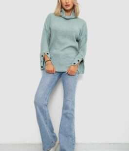 Гольф женский, цвет оливковый, 257R111