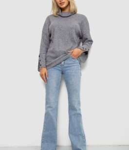 Гольф женский, цвет светло-серый, 257R111