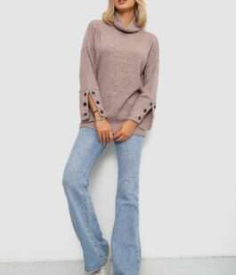 Гольф женский, цвет мокко, 257R111