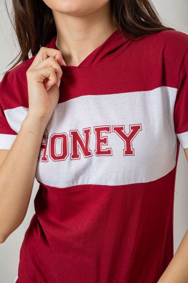 Пижама женская, цвет бордовый, 243R1488-006 — изображение 5