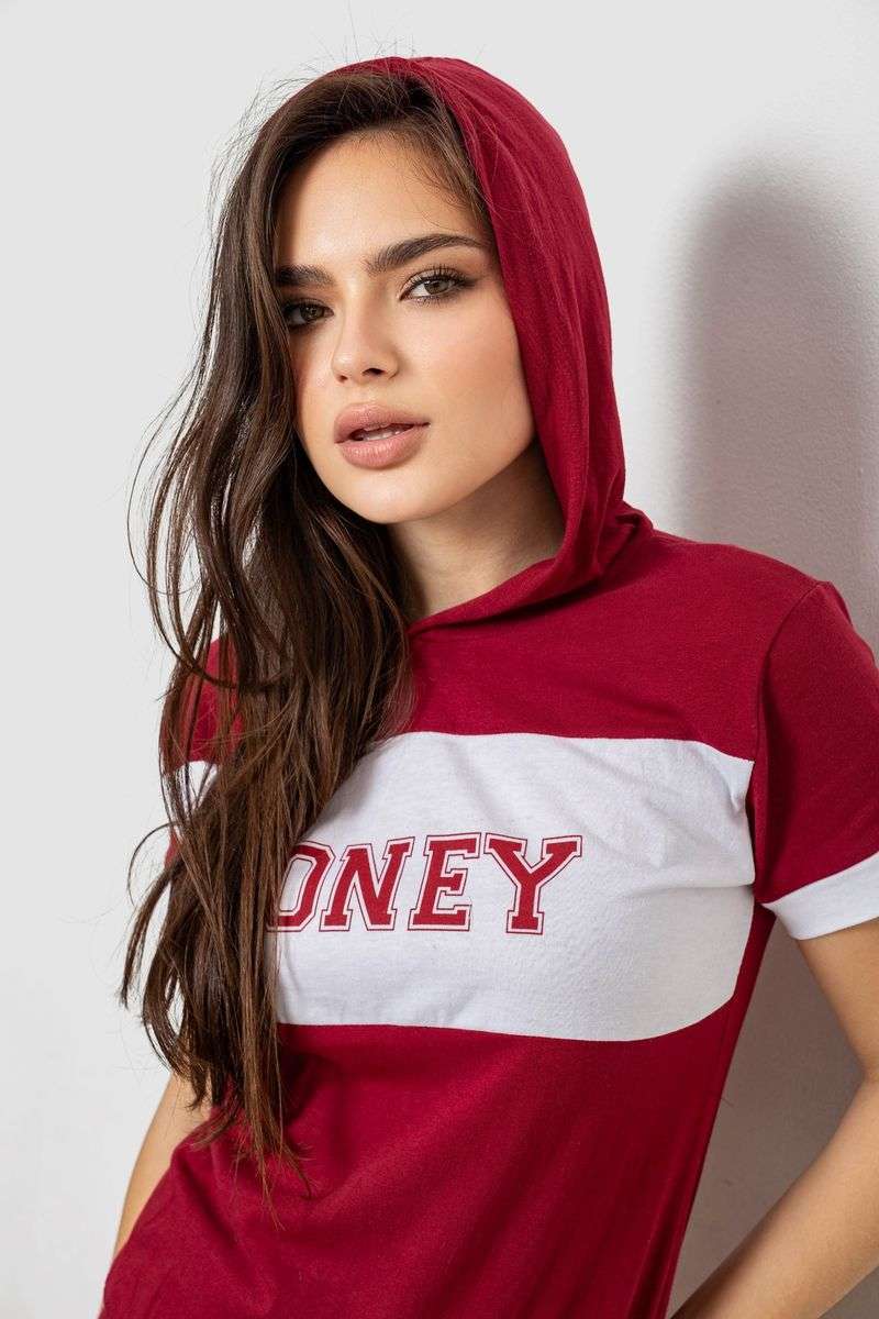 Пижама женская, цвет бордовый, 243R1488-006 — изображение 6