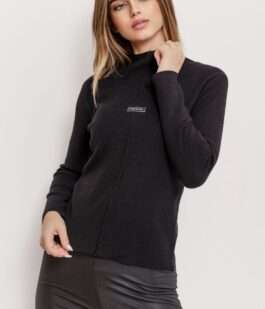 Гольф женский трикотажный, цвет черный, 204R008