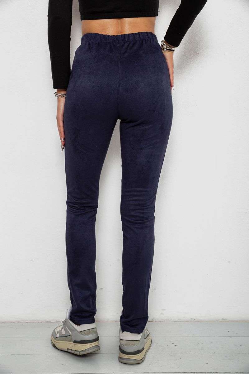 Лосины однотонные, цвет синий, 257R2045 — изображение 4