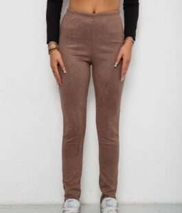 Лосины однотонные, цвет мокко, 257R2045