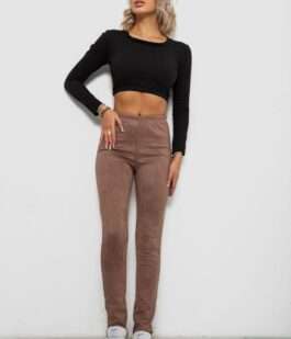 Лосины однотонные, цвет мокко, 257R2045