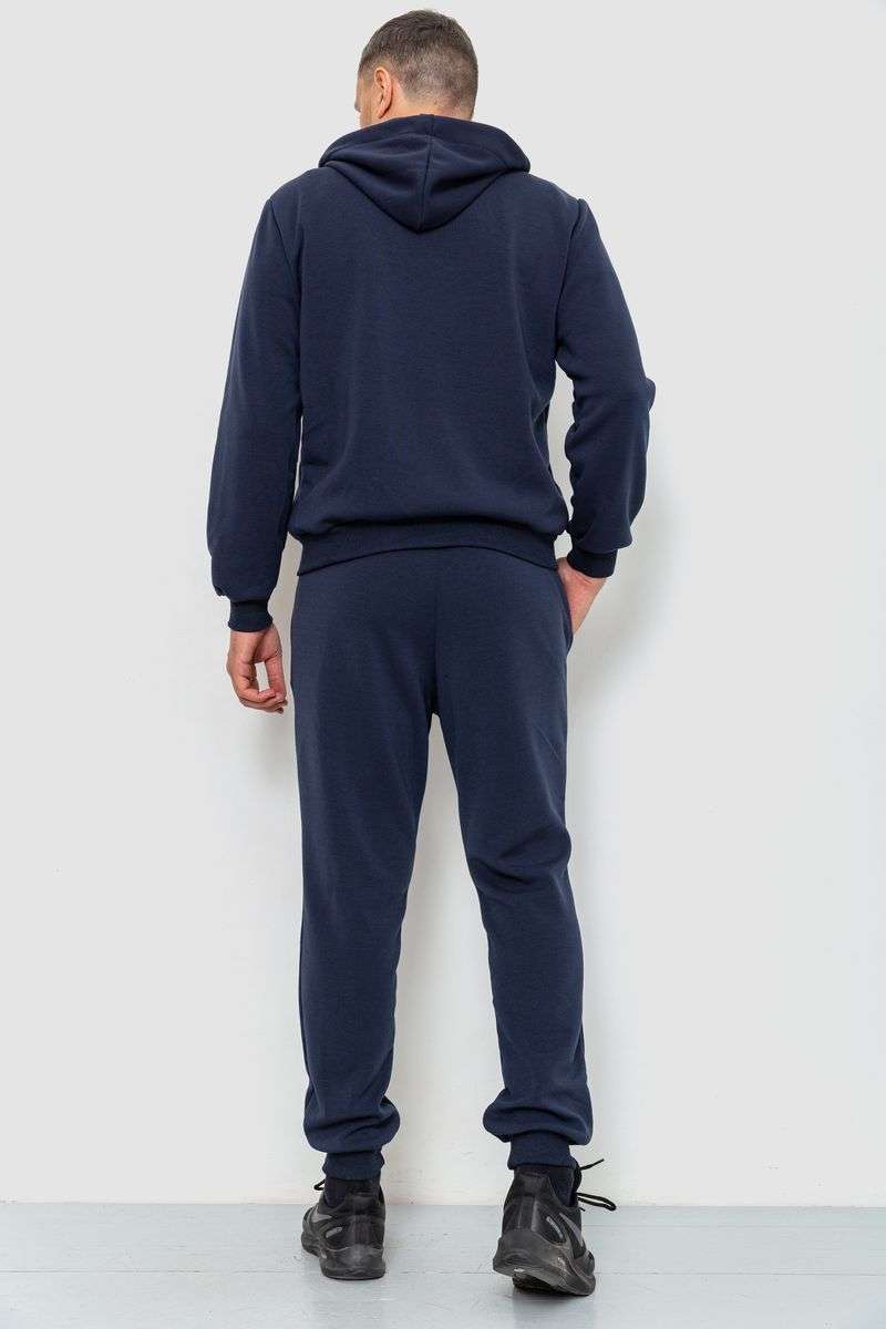 Спорт костюм мужский двухнитка, цвет темно-синий, 119R200-5 — изображение 4