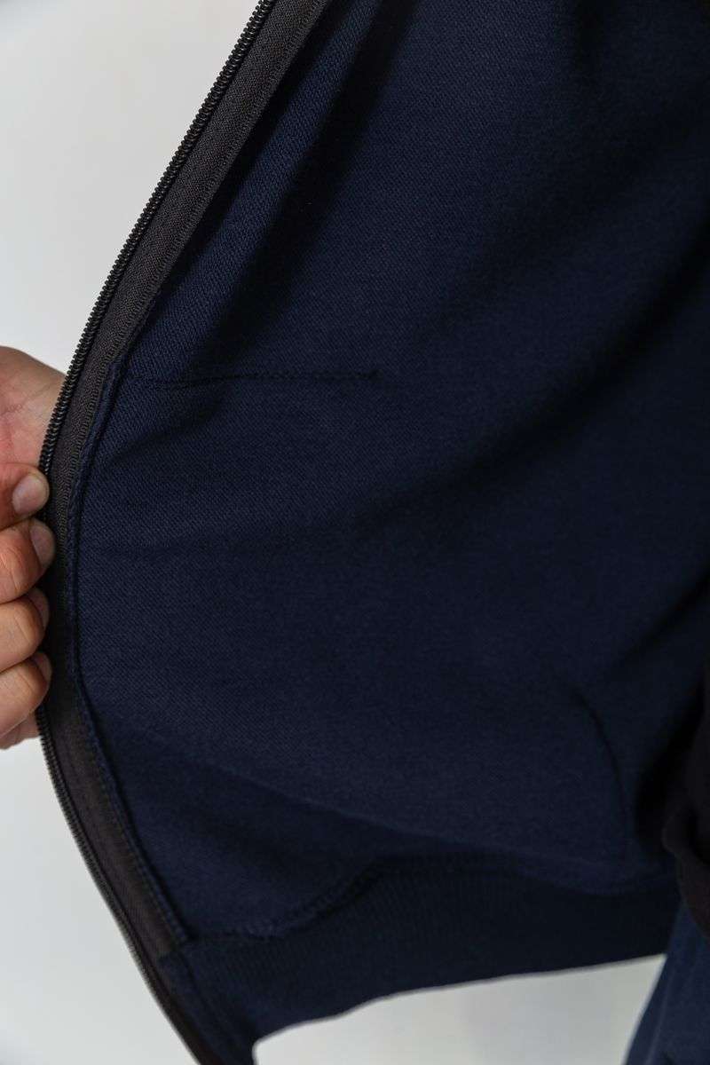 Спорт костюм мужский двухнитка, цвет темно-синий, 119R200-5 — изображение 6