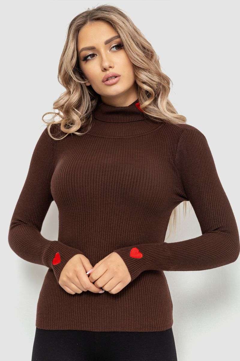 Гольф женский однотонный